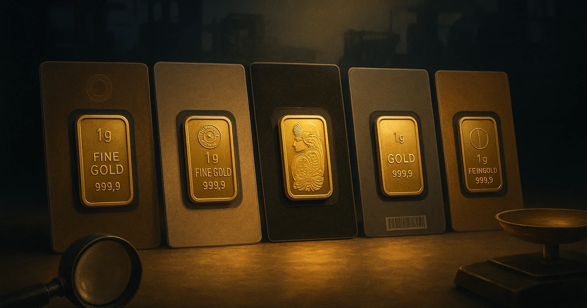 Cena 1g zlatne pločice po LBMA brendovima 2026 — Argor-Heraeus, Heraeus, PAMP, C.Hafner — investiciono zlato Srbija