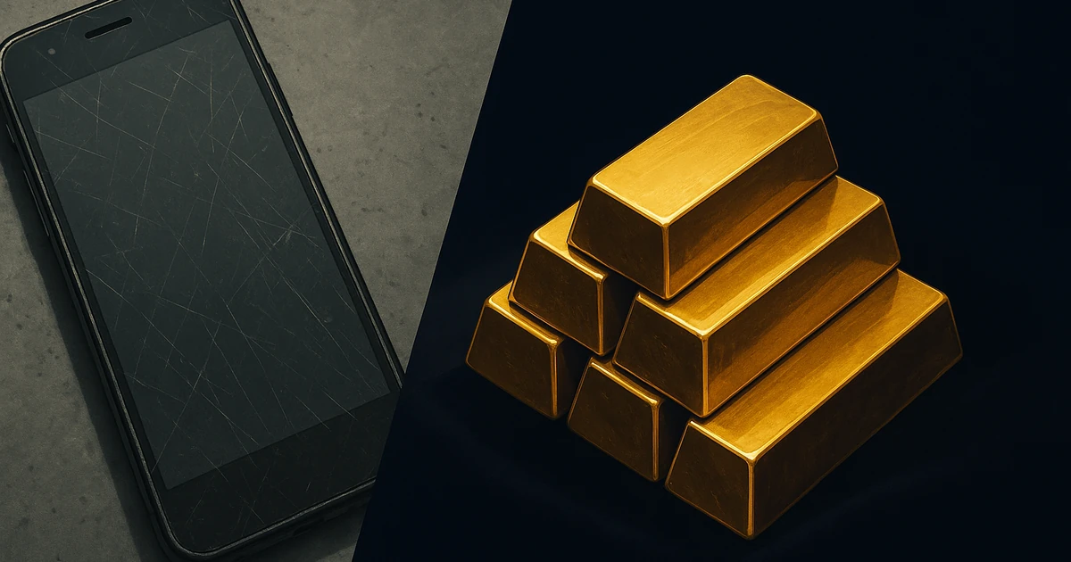 Da ste pre 5 godina umesto iPhone-a kupili zlato: matematika koja boli — investiciono zlato Srbija