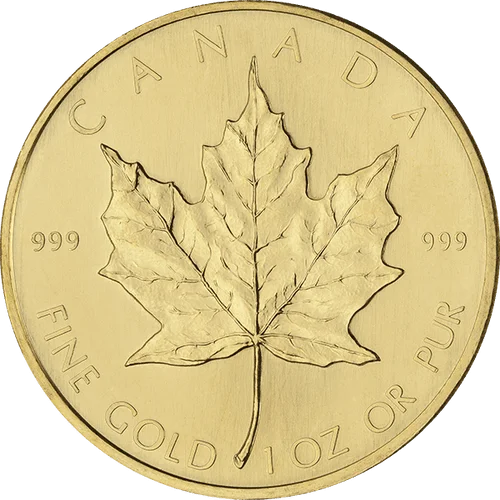 Maple Leaf 1oz - Royal Canadian Mint