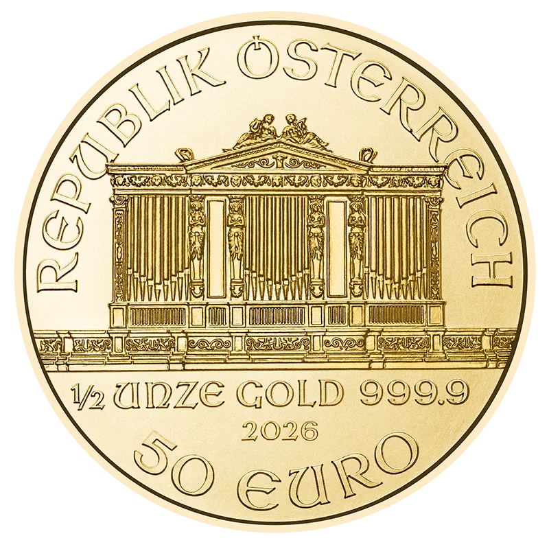 Vienna Philharmonic 1/2oz - Münze Österreich