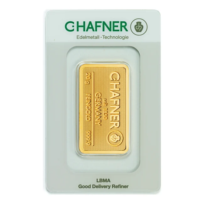 C.HAFNER 20g, Fine Gold 9999, LBMA