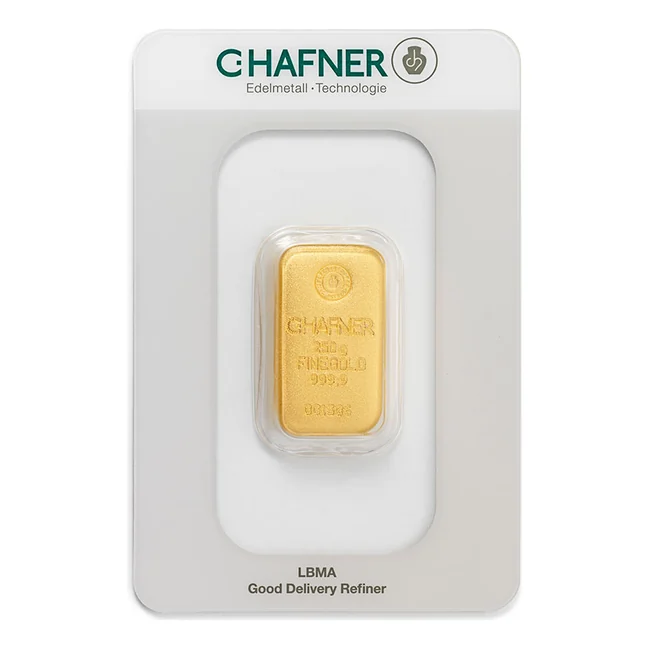 C.HAFNER 250g livena, Fine Gold 9999, LBMA